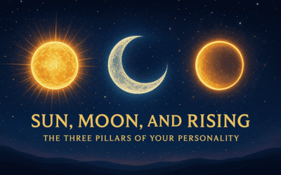 Sun, Moon, and Rising: The Three Pillars of Your Personality
