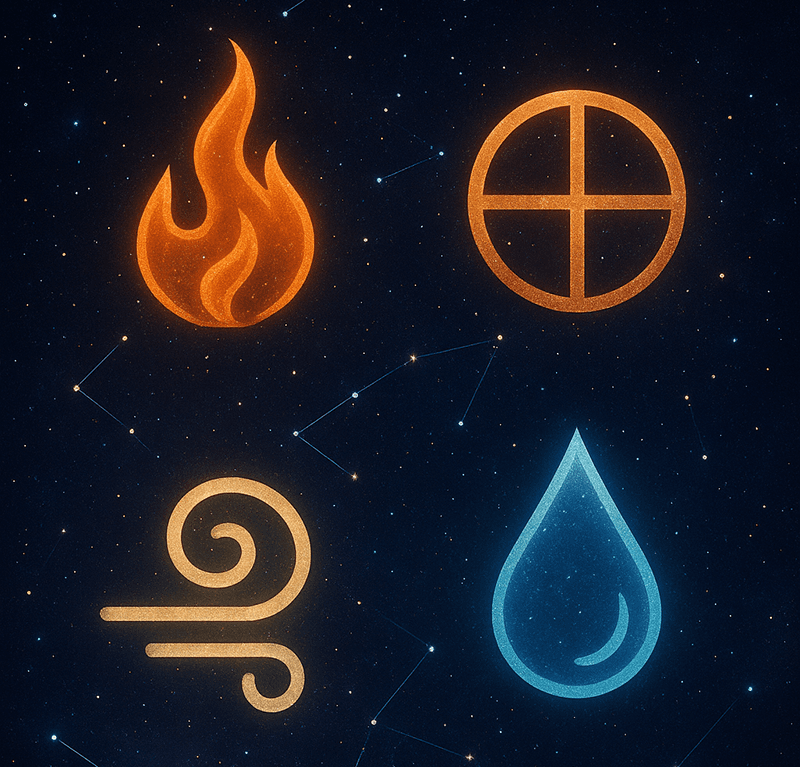 The Four Elements in Astrology: Fire, Earth, Air, and Water Explained The Four Elements in Astrology: Fire, Earth, Air, and Water Explained