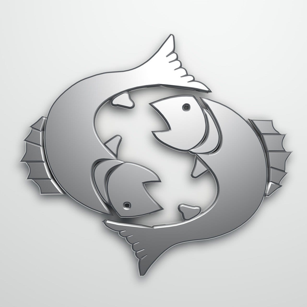 graphic arts, symbol, the zodiac sign pisces